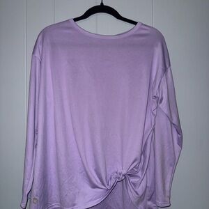 Lavender Long Sleeve Women's Top